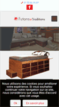 Mobile Screenshot of futons-et-traditions.com